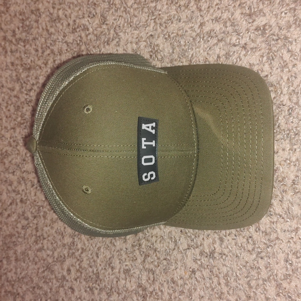 SOTA Boyd Trucker Mesh Snapback Hat Loden NWT